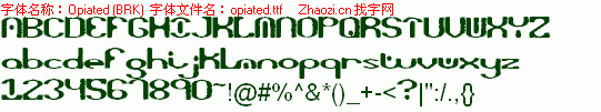 查看字体及作者详细介绍