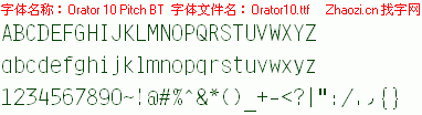 查看字体及作者详细介绍