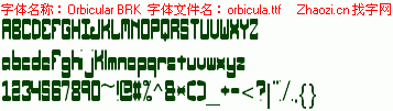 查看字体及作者详细介绍