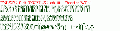 查看字体及作者详细介绍