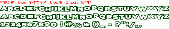 查看字体及作者详细介绍