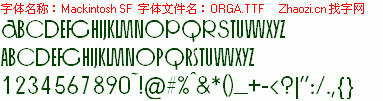 查看字体及作者详细介绍