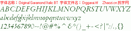 查看字体及作者详细介绍