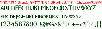 查看字体及作者详细介绍