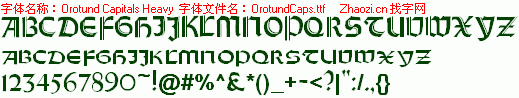 查看字体及作者详细介绍