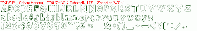 查看字体及作者详细介绍