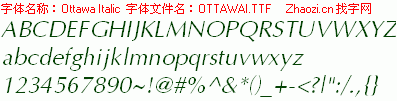 查看字体及作者详细介绍