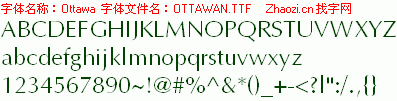 查看字体及作者详细介绍
