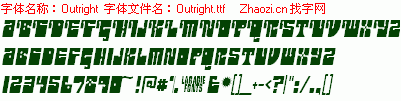 查看字体及作者详细介绍