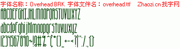 查看字体及作者详细介绍