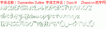 查看字体及作者详细介绍