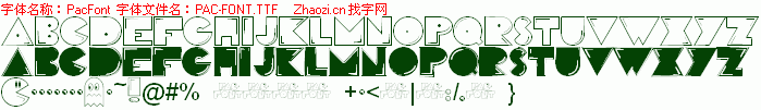 查看字体及作者详细介绍