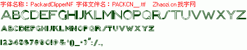 查看字体及作者详细介绍