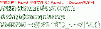 查看字体及作者详细介绍