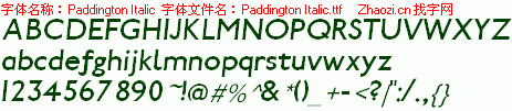 查看字体及作者详细介绍