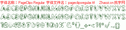 查看字体及作者详细介绍