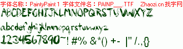 查看字体及作者详细介绍