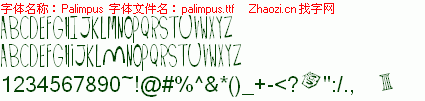 查看字体及作者详细介绍