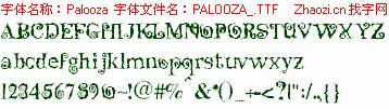 查看字体及作者详细介绍