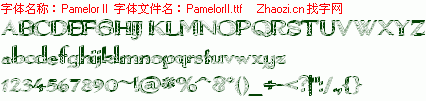 查看字体及作者详细介绍