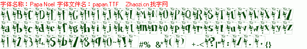 查看字体及作者详细介绍
