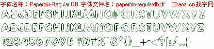 查看字体及作者详细介绍