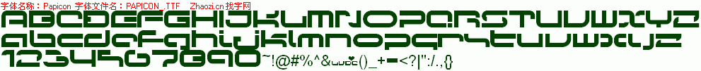 查看字体及作者详细介绍