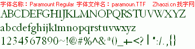 查看字体及作者详细介绍