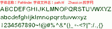 查看字体及作者详细介绍