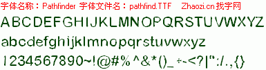 查看字体及作者详细介绍