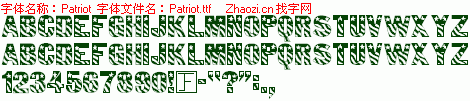 查看字体及作者详细介绍