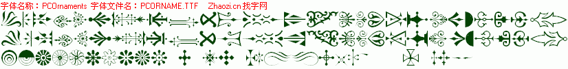查看字体及作者详细介绍