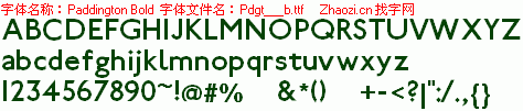 查看字体及作者详细介绍