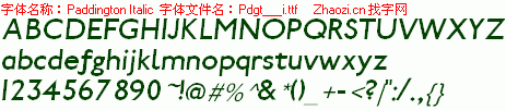 查看字体及作者详细介绍