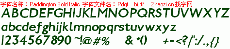 查看字体及作者详细介绍