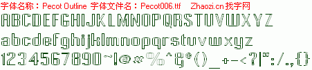 查看字体及作者详细介绍