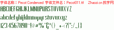 查看字体及作者详细介绍