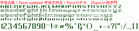 查看字体及作者详细介绍