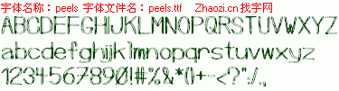 查看字体及作者详细介绍