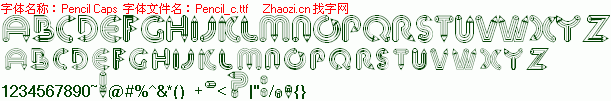 查看字体及作者详细介绍