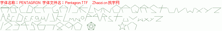 查看字体及作者详细介绍