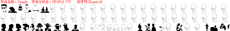 查看字体及作者详细介绍