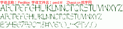 查看字体及作者详细介绍