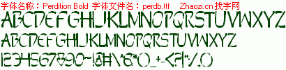 查看字体及作者详细介绍