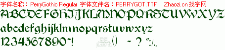 查看字体及作者详细介绍