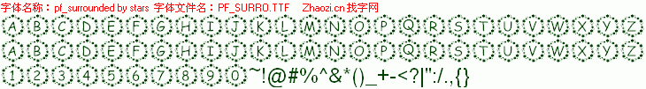 查看字体及作者详细介绍