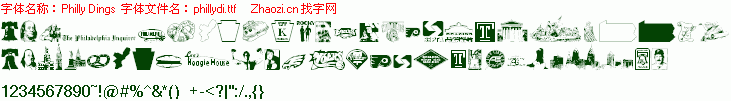 查看字体及作者详细介绍