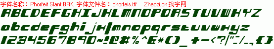 查看字体及作者详细介绍