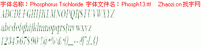 查看字体及作者详细介绍