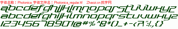 查看字体及作者详细介绍